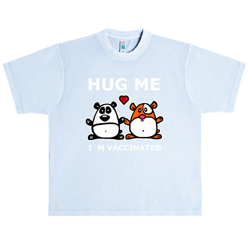 Hug Me I'm Vaccinated Urban Heavy T-shirt by atereabag | Artistshot