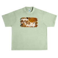 Leopard Cowhide Brushstroke Urban Heavy T-shirt | Artistshot