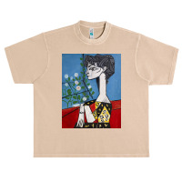 Picasso Jacqueline With Flowers Urban Heavy T-shirt | Artistshot