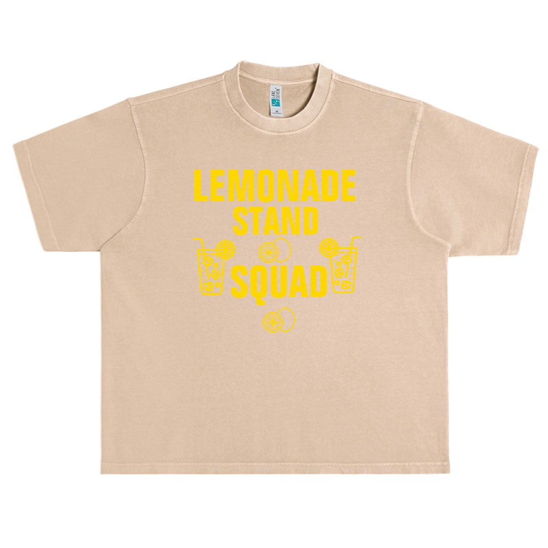 Lemonade Stand Squad Funny Lemon Urban Heavy T-shirt by Favorite | Artistshot