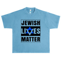 Jewish Lives Matter Shirt David Star Retro Jewish Holiday Urban Heavy T-shirt | Artistshot