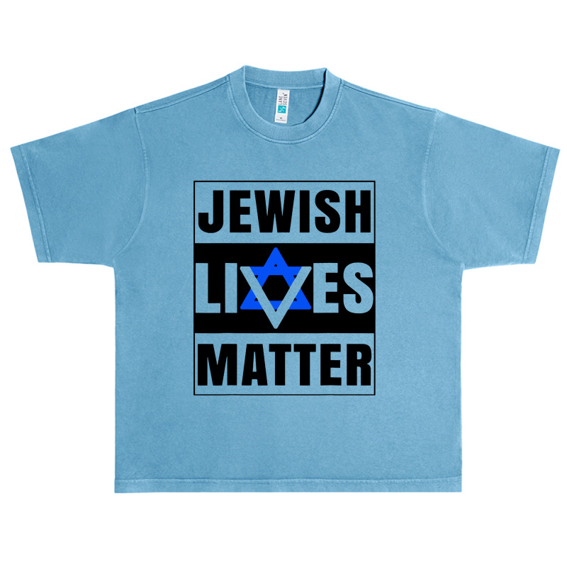 Jewish Lives Matter Shirt David Star Retro Jewish Holiday Urban Heavy T-shirt | Artistshot