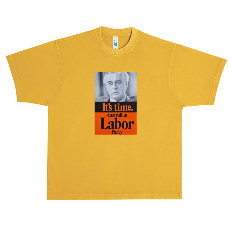 It's Time Gough Whitlam Urban Heavy T-shirt by coşkun | Artistshot