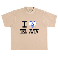 I Love Tel Aviv Urban Heavy T-shirt | Artistshot