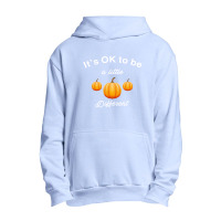 Pumpkin It's Ok To Be A Little Different Urban Pullover Hoodie | Artistshot