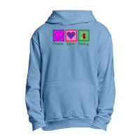 Peace Love Sewing Urban Pullover Hoodie | Artistshot