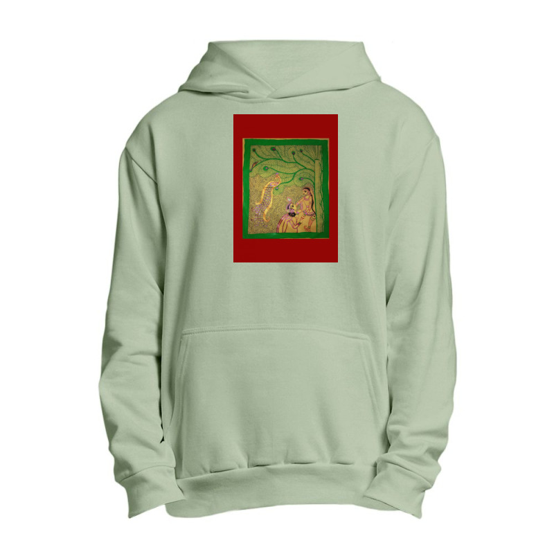 Mithila Art Of India Urban Pullover Hoodie by MeghaK | Artistshot