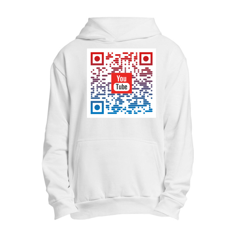 Qr Code Design Urban Pullover Hoodie | Artistshot