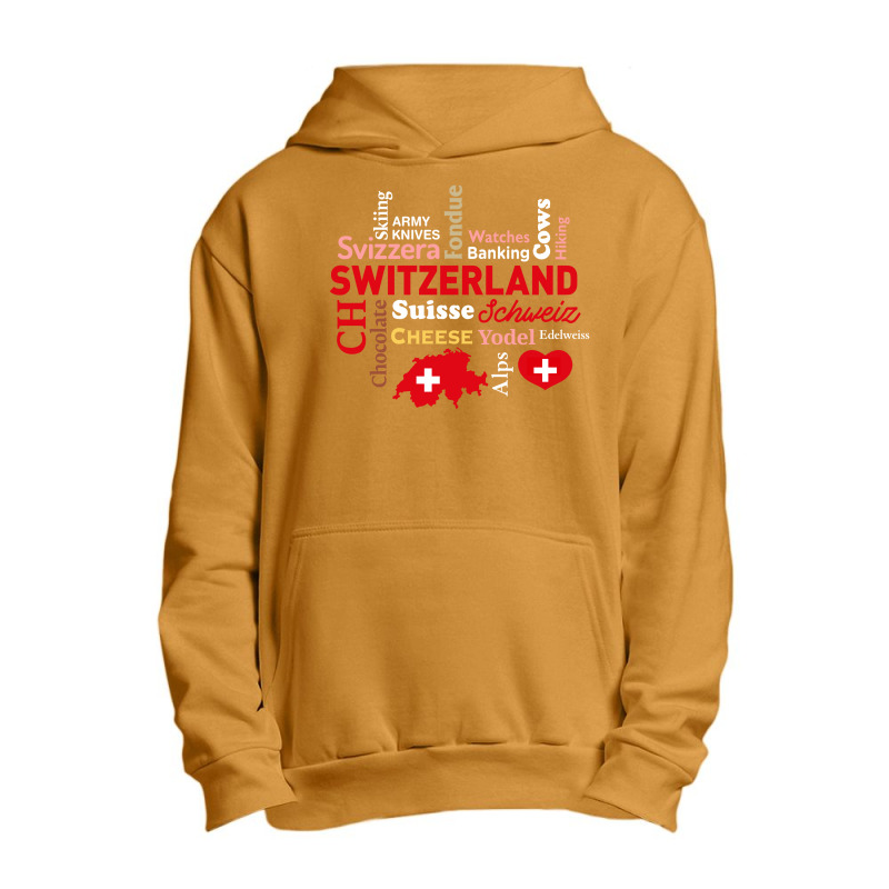 Switzerland Urban Pullover Hoodie | Artistshot