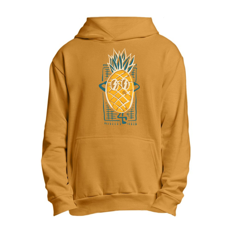 Pineapple Sunbathe Urban Pullover Hoodie by Quilimo | Artistshot