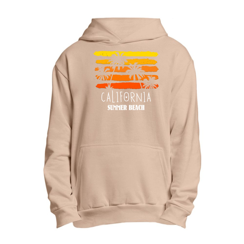 California Summer Beach For Dark Urban Pullover Hoodie | Artistshot