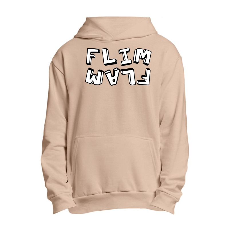 Flim Flam By Flamingo Urban Pullover Hoodie by honeysuckle | Artistshot