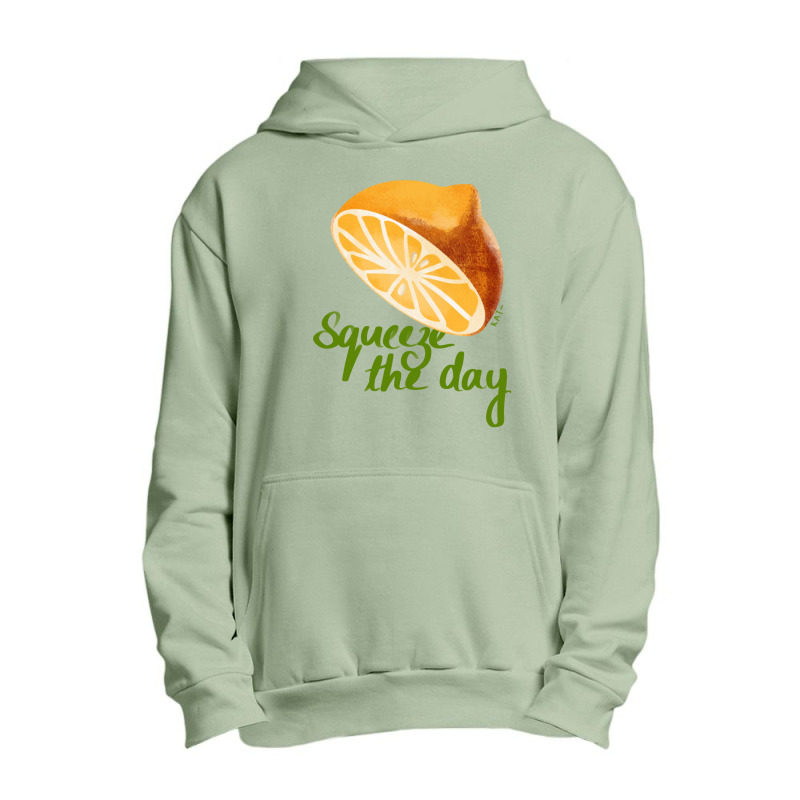 Squeeze The Day Urban Pullover Hoodie | Artistshot