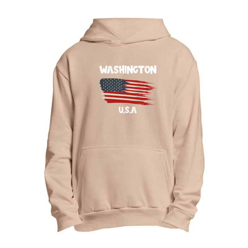 Washington Urban Pullover Hoodie | Artistshot