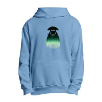 Waiting For You In The Rain Urban Pullover Hoodie | Artistshot