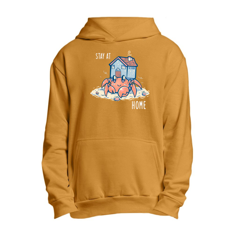 Stay At Home Hermit Crab Urban Pullover Hoodie | Artistshot