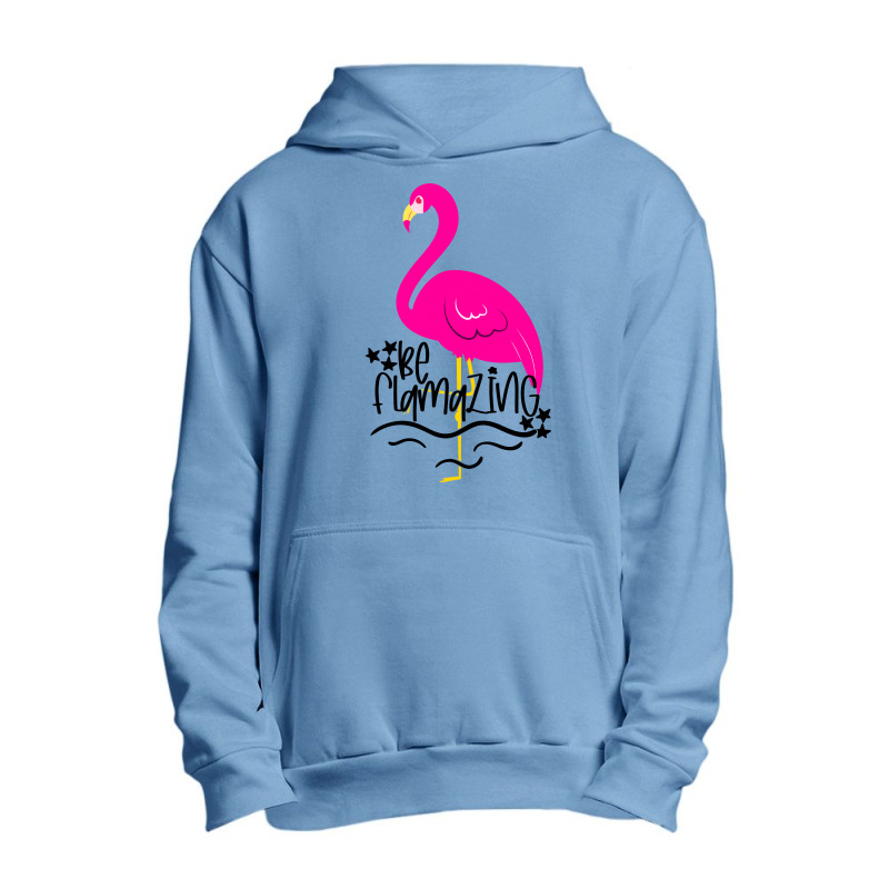 Be Flamazing Urban Pullover Hoodie by Purpleblobart | Artistshot