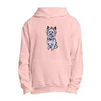 A Beautiful Yorkshire Terrier Urban Pullover Hoodie | Artistshot