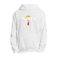 Donald Trump Nope Anti Trump Haircut Tie Urban Pullover Hoodie | Artistshot