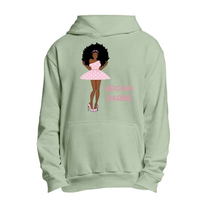 Afro Brown Barbie Urban Pullover Hoodie by tiococacola | Artistshot