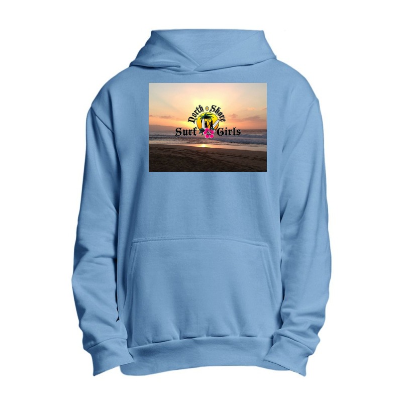 North Shore Surf Girls Urban Pullover Hoodie | Artistshot