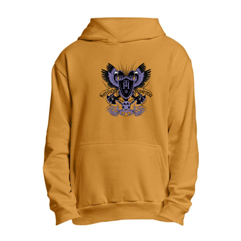 Eagle & Skull Vector Urban Pullover Hoodie | Artistshot