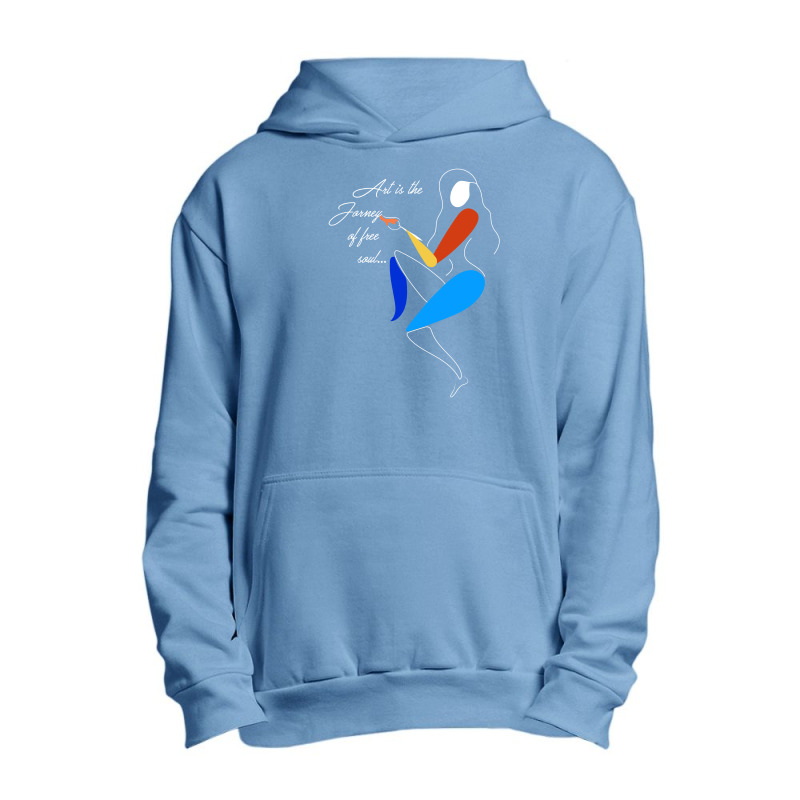 Artist Girl Urban Pullover Hoodie | Artistshot