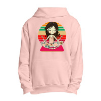 Namaste Girl Urban Pullover Hoodie | Artistshot