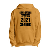 Graduating Class Of 2021 Senior Urban Pullover Hoodie | Artistshot