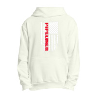 12 American Pipeliner Flag Urban Pullover Hoodie | Artistshot