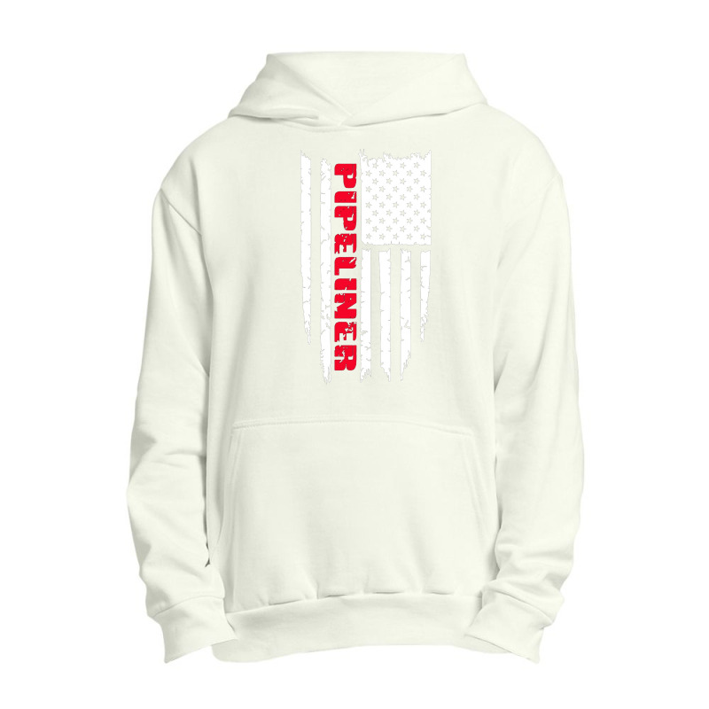 12 American Pipeliner Flag Urban Pullover Hoodie | Artistshot