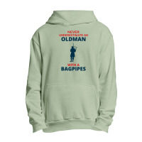 Bagpipe Scottish Scotland Music Player Dad Grandpa Fathers Day Gift Urban Pullover Hoodie | Artistshot