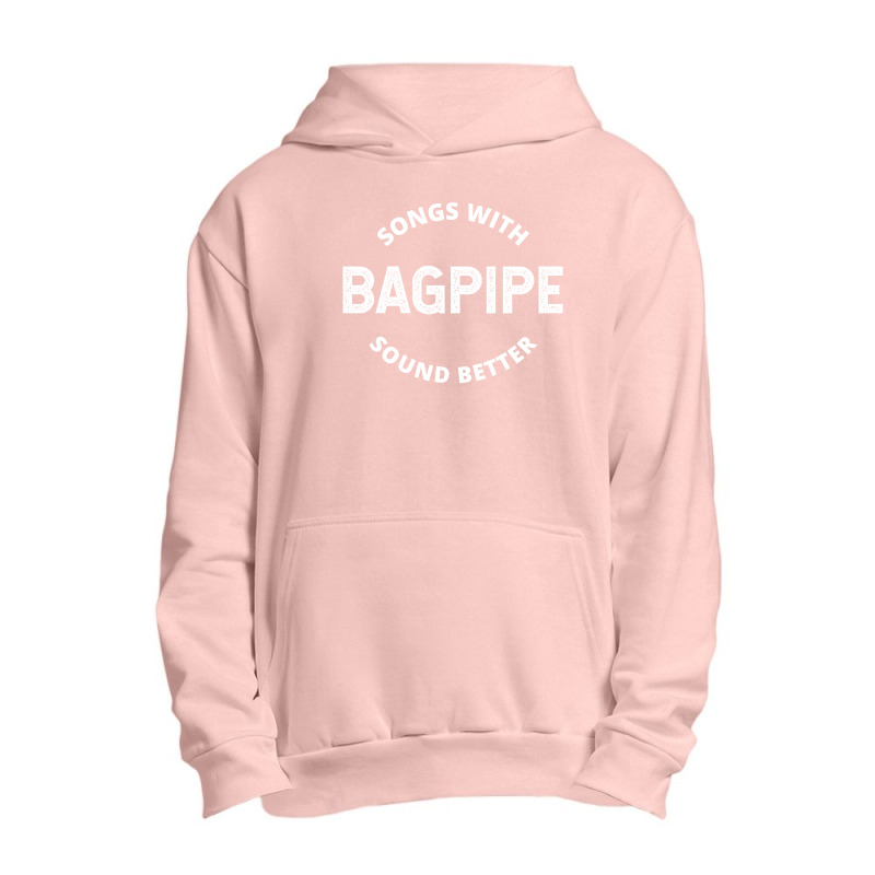 Bagpipe Scottish Scotland Music Player Funny Gift Urban Pullover Hoodie by Tasteful Tees | Artistshot