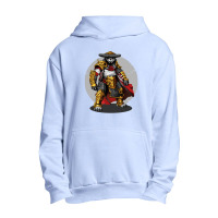 Panda Samurai Urban Pullover Hoodie | Artistshot