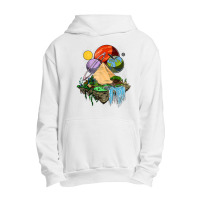 Planets And Pyramids Urban Pullover Hoodie | Artistshot