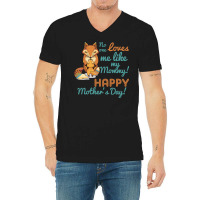 No One Loves Me Like My Mommy Mother's Day V-neck Tee | Artistshot