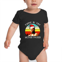 Yippie Ki Yay Mother Fvcker Vintage Retro Baby Bodysuit | Artistshot