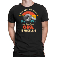 Opa Best Grandpa Papa Dad Father's Day T-shirt | Artistshot