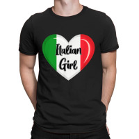 Italy Flag For Women Italian Girl T-shirt | Artistshot