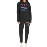 Just A Girl Who Loves Sharks Shirt Perfect Birthday Gift Hoodie & Jogger Set | Artistshot