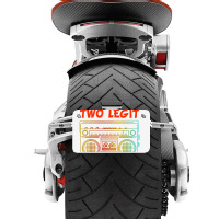 Two Legit To Quit Funny Hip Hop Theme 2nd Birthday Costume Motorcycle License Plate | Artistshot