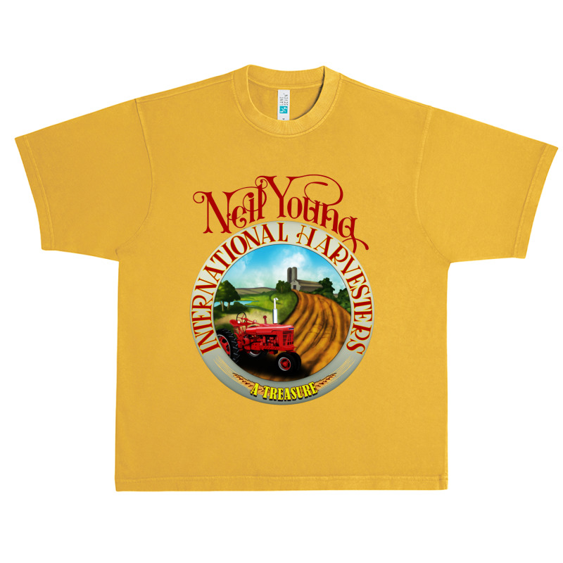 Neil Young Harvesters Urban Heavy T-shirt | Artistshot