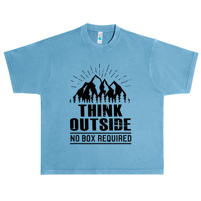 Think Outside No Box Urban Heavy T-shirt | Artistshot