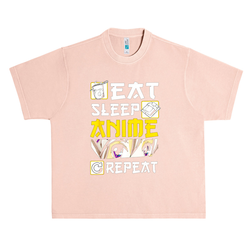 Eat Japan Tee Funny Black Sleep Urban Heavy T-shirt | Artistshot