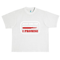 Just The Tip I Promise Bullet American Flag Urban Heavy T-shirt | Artistshot