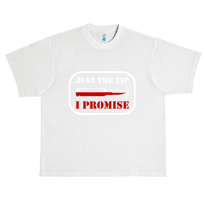 Just The Tip I Promise Bullet American Flag Urban Heavy T-shirt | Artistshot