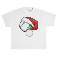 Christmas Baseball Santa Cap Urban Heavy T-shirt | Artistshot