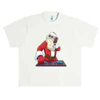 Dj Rock Christmas Santa Claus Urban Heavy T-shirt | Artistshot