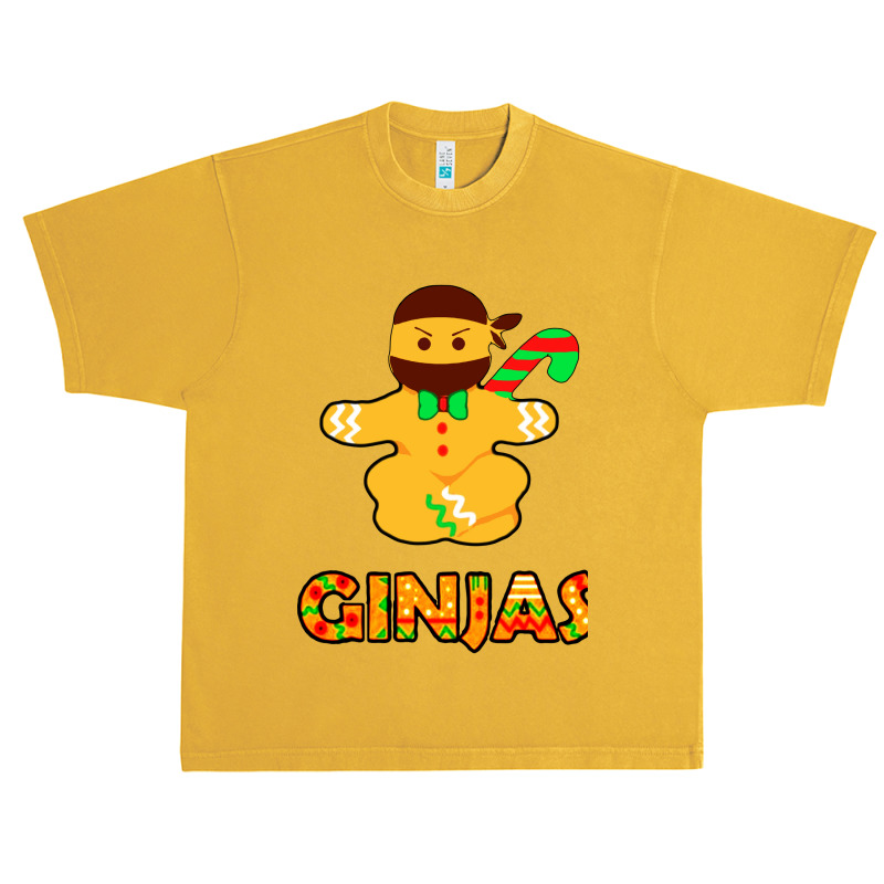 Ginjas Ginger Bread Ninja Christmas Holiday Urban Heavy T-shirt | Artistshot