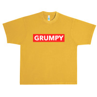 Grumpy Funny Red Cute Christmas Urban Heavy T-shirt | Artistshot